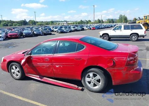2008 Pontiac Grand Prix from USA, damaged, VIN 2G2WP552281110632